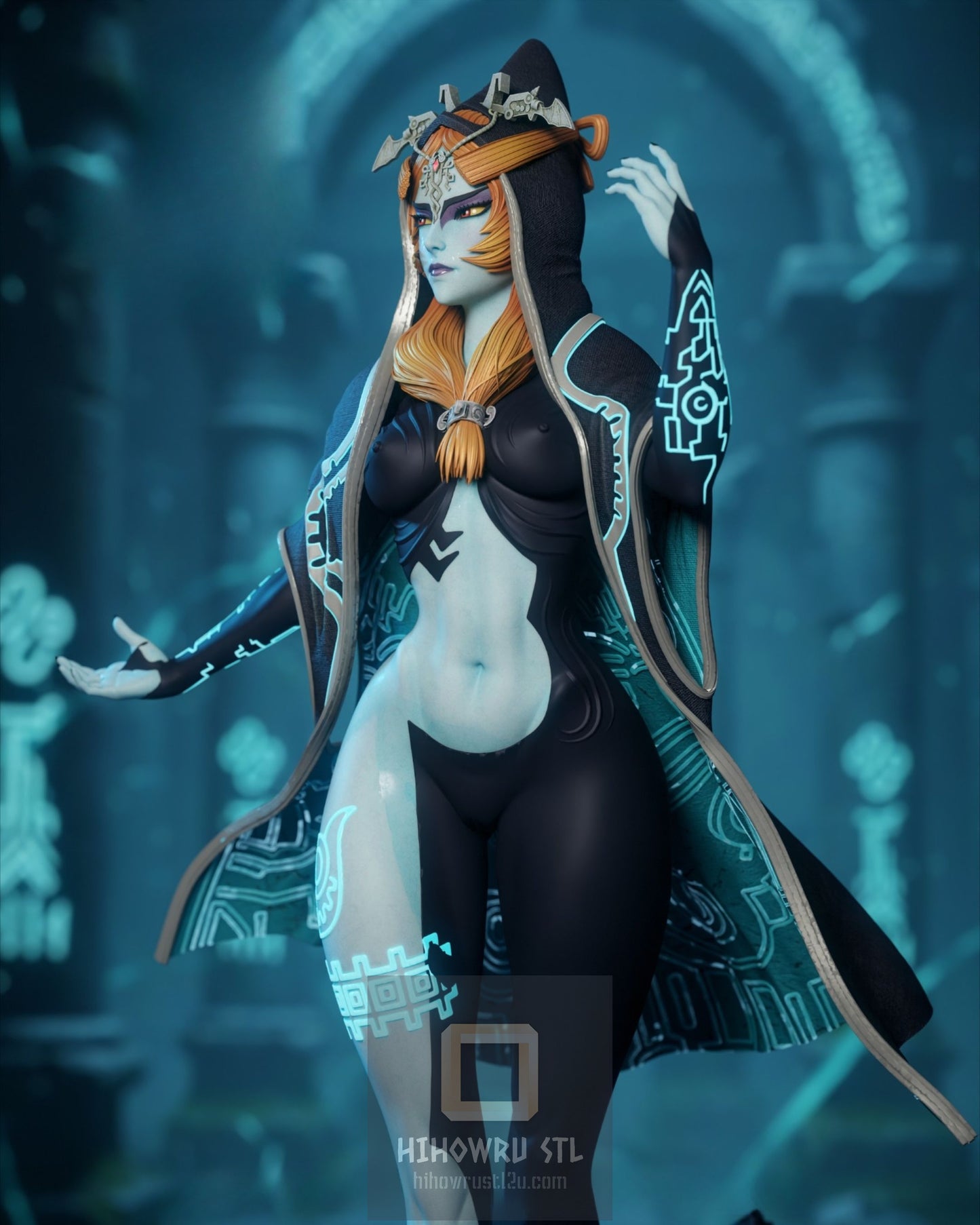 4482 True Midna NSFW - The Legend of Zelda - STL 3D Print Files