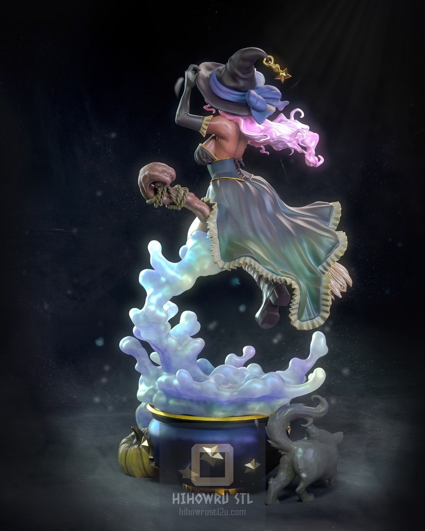 4505 Witch NSFW - STL 3D Print Files