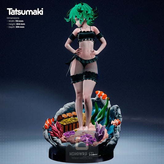 4539 Tatsumaki - One-Punch Man - STL 3D Print Files