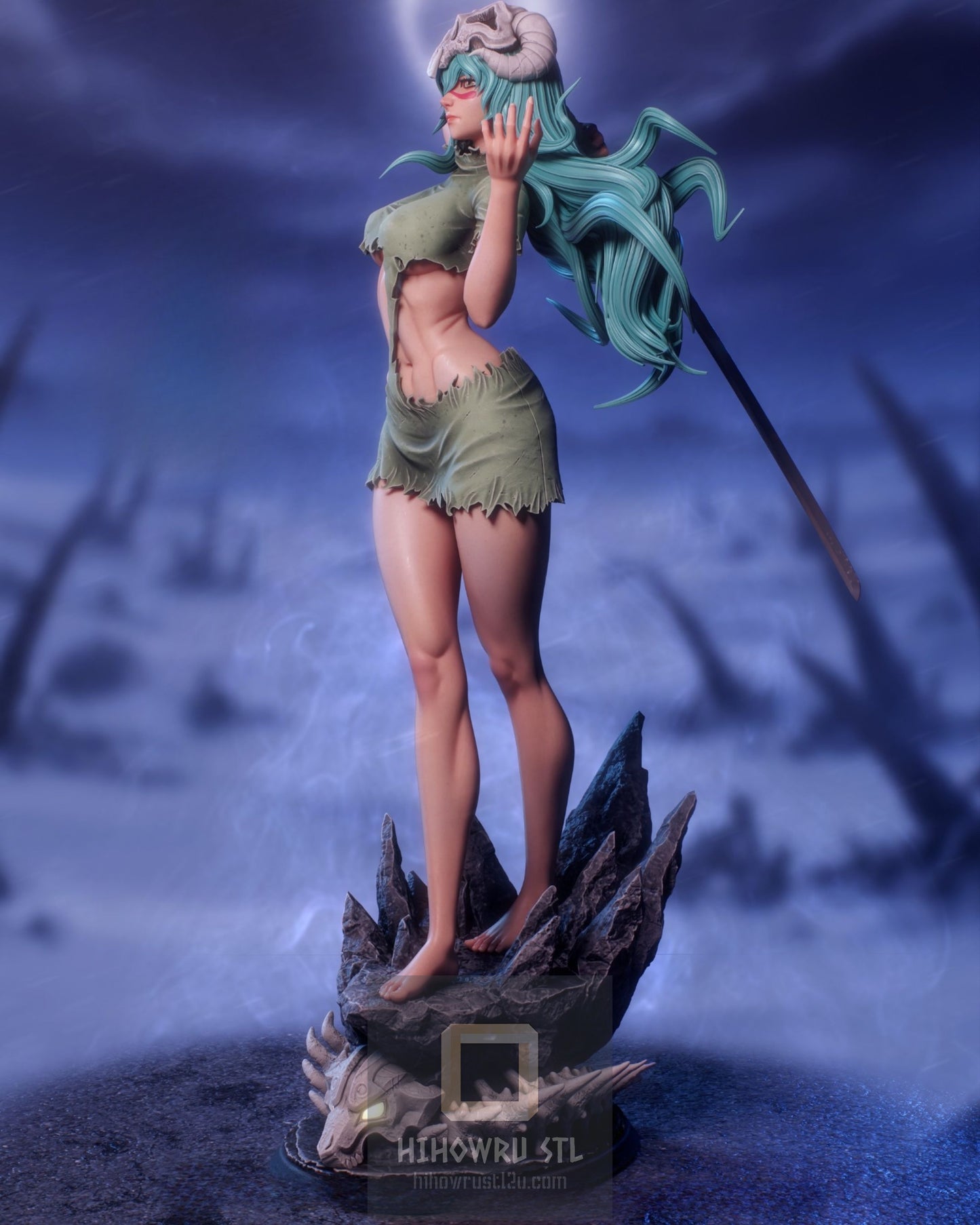 4579 Nelliel Tu NSFW - Bleach - STL 3D Print Files