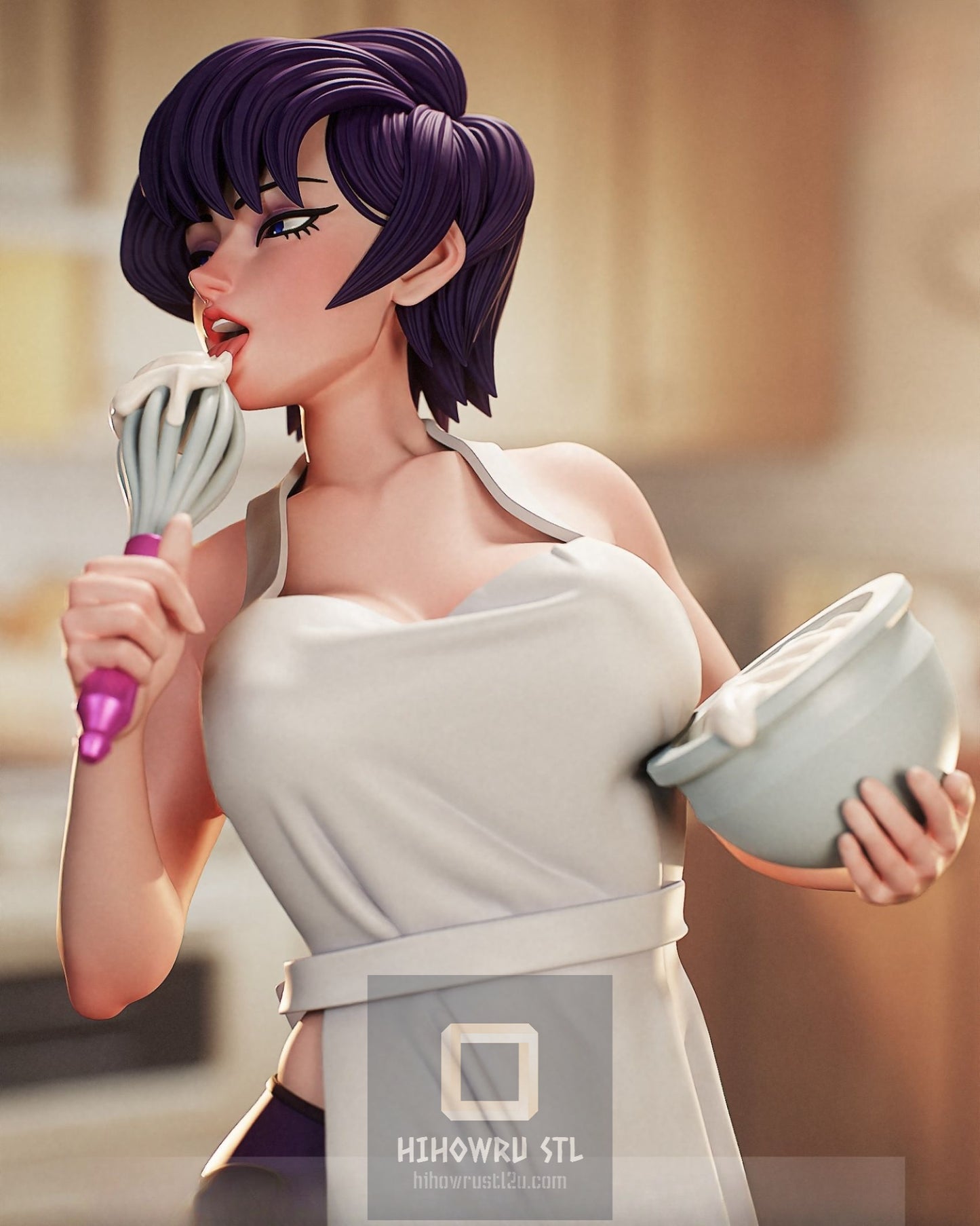 4596 Komi Shuuko NSFW - Komi-san wa Komyushou Desu - STL 3D Print Files