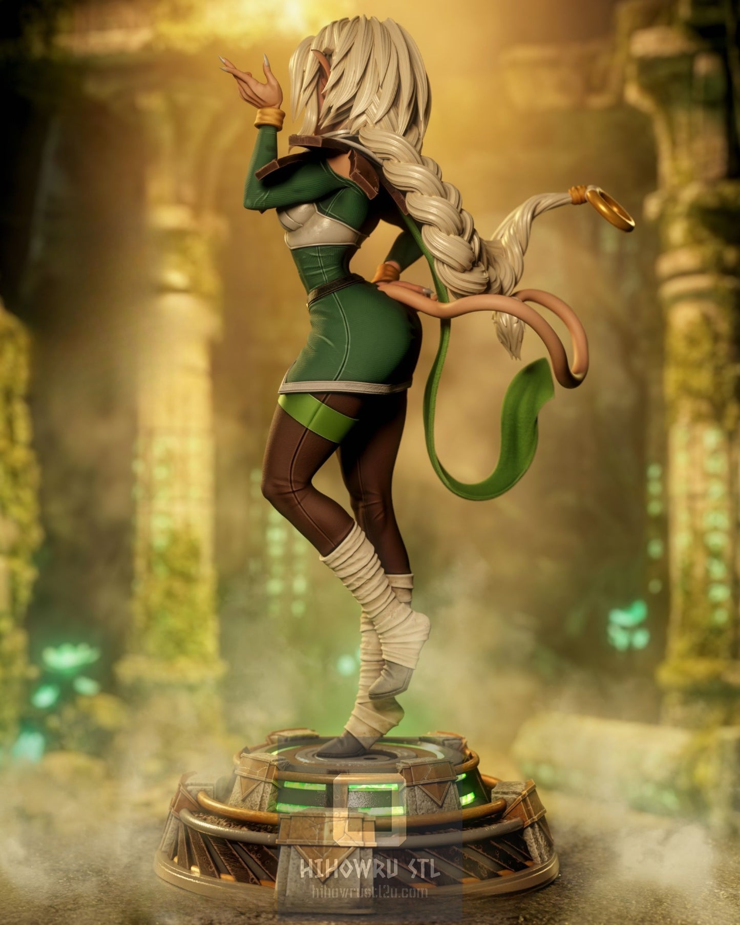 4635 Aisha Clan-Clan NSFW - Outlaw Star - STL 3D Print Files