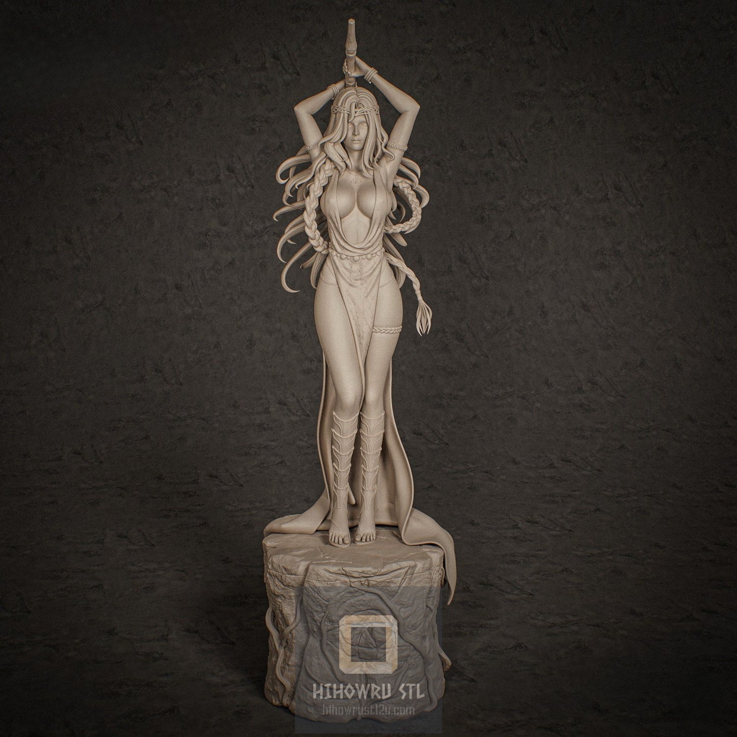 4647 Queen Marika - Elden Ring - STL 3D Print Files