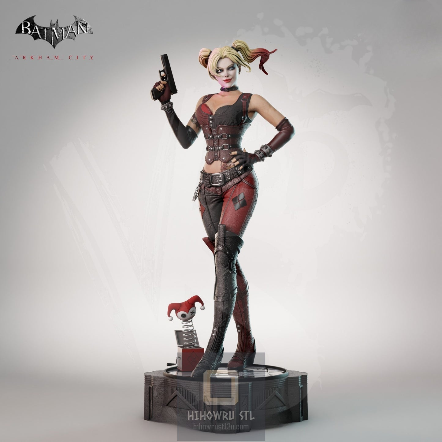 4673 Harley Quinn - Arkham Knight - STL 3D Print Files