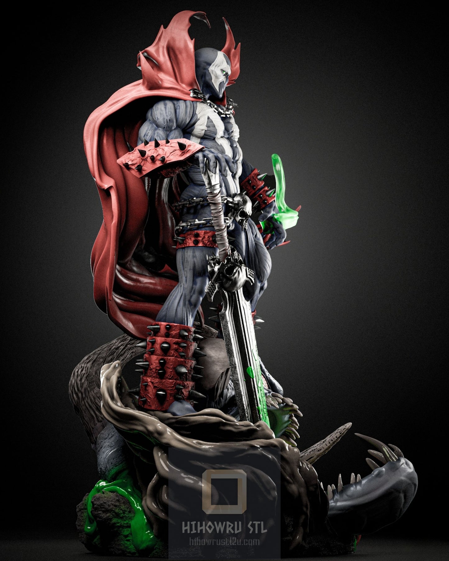 4677 Spawn - Al Simmons  - STL 3D Print Files