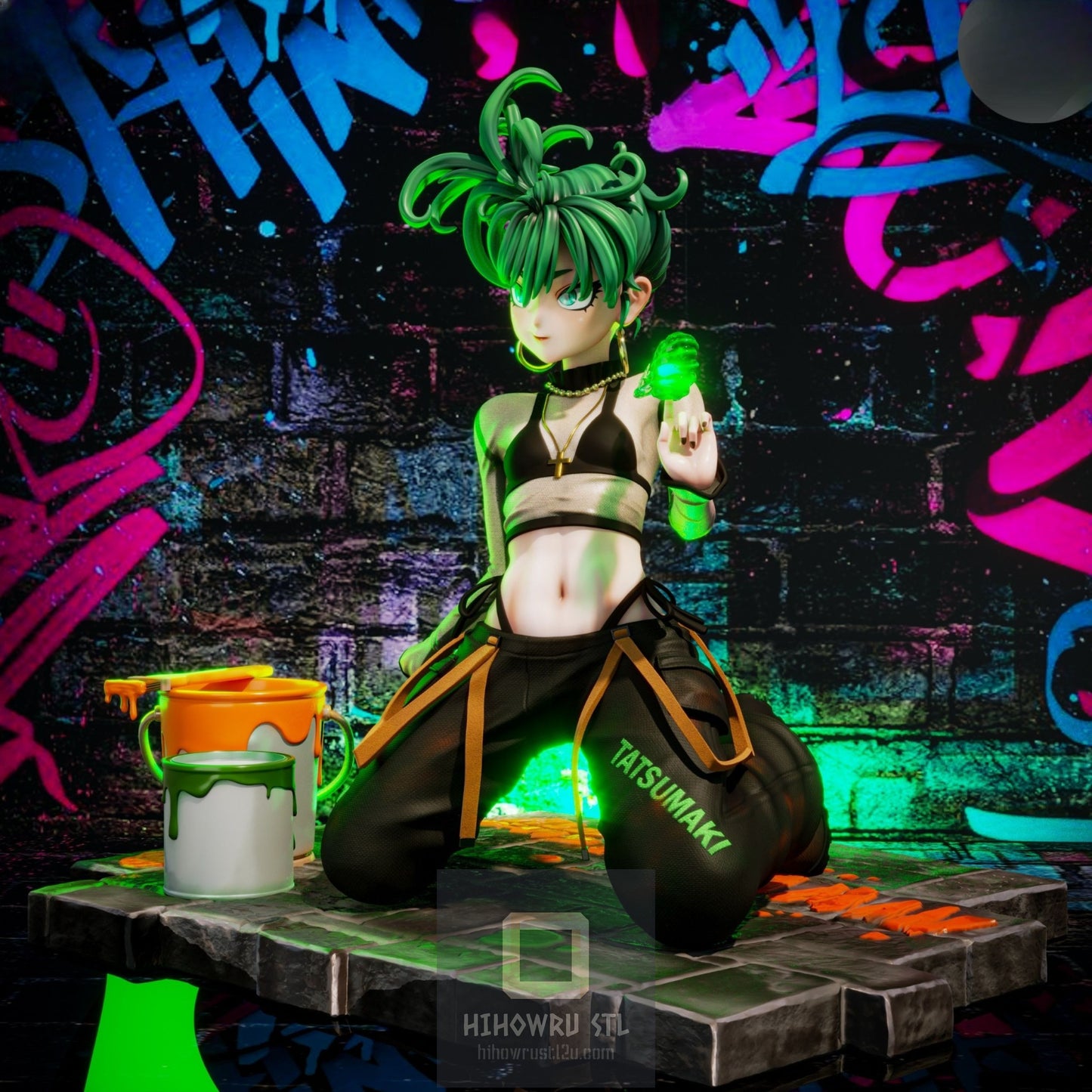 4791 Tatsumaki - One-Punch Man - STL 3D Print Files