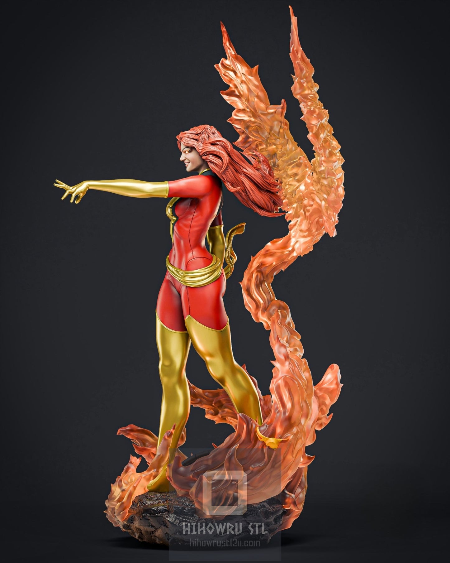 4815 Jean Grey - X-MEN - STL 3D Print Files