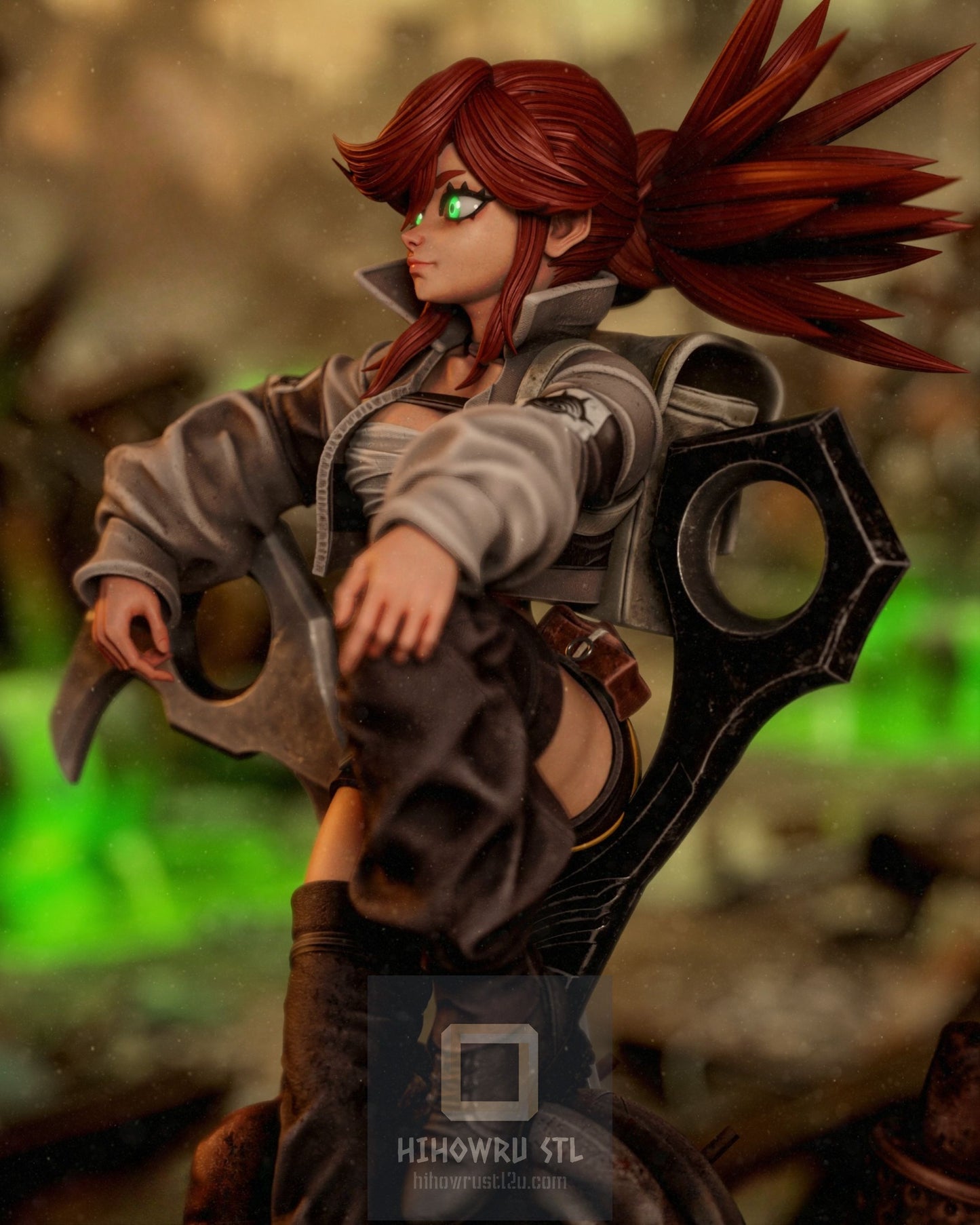 4814 Riyo Reaper NSFW - Gachiakuta - STL 3D Print Files