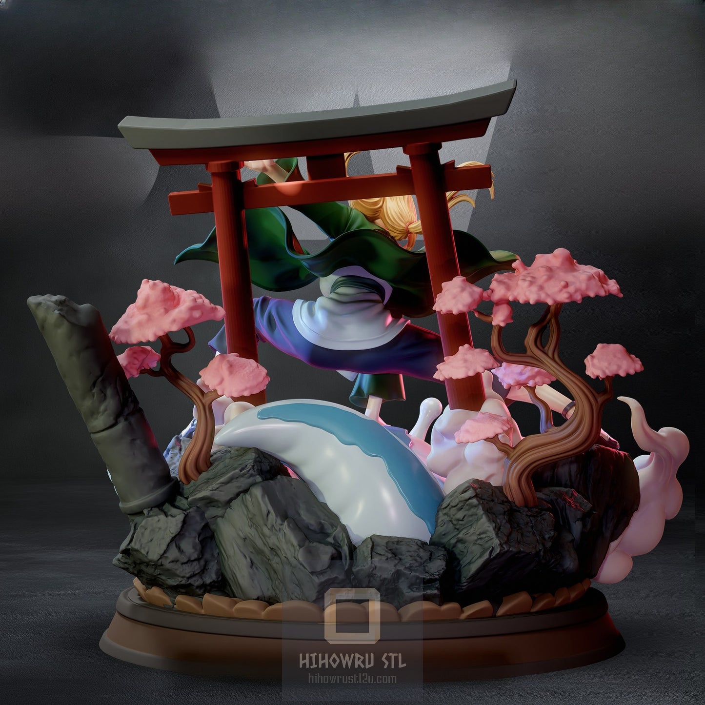 4821 Tsunade - Naruto - STL 3D Print Files