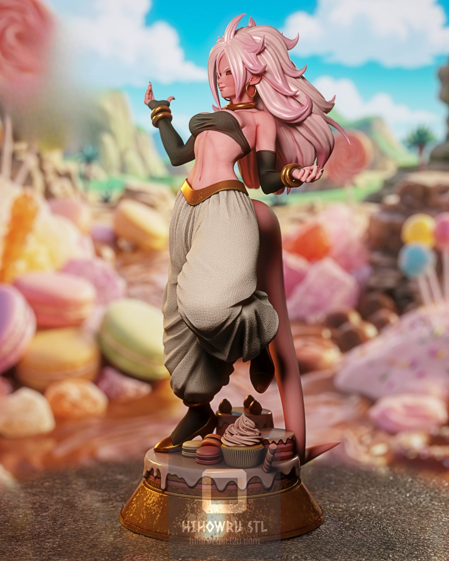 4833 Android 21 NSFW - Dragon Ball - STL 3D Print Files
