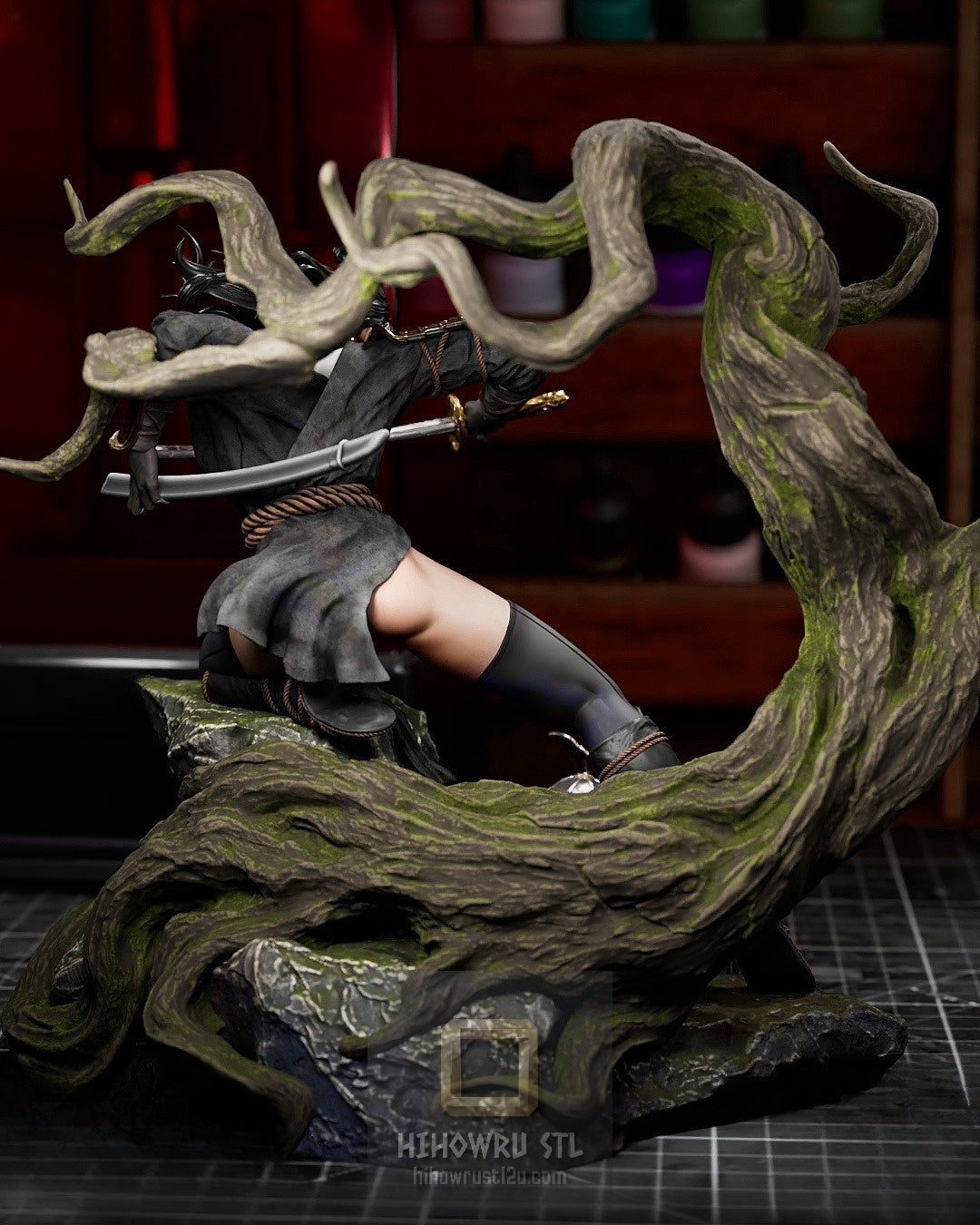 4918 Kurohana Assassin - STL 3D Print Files