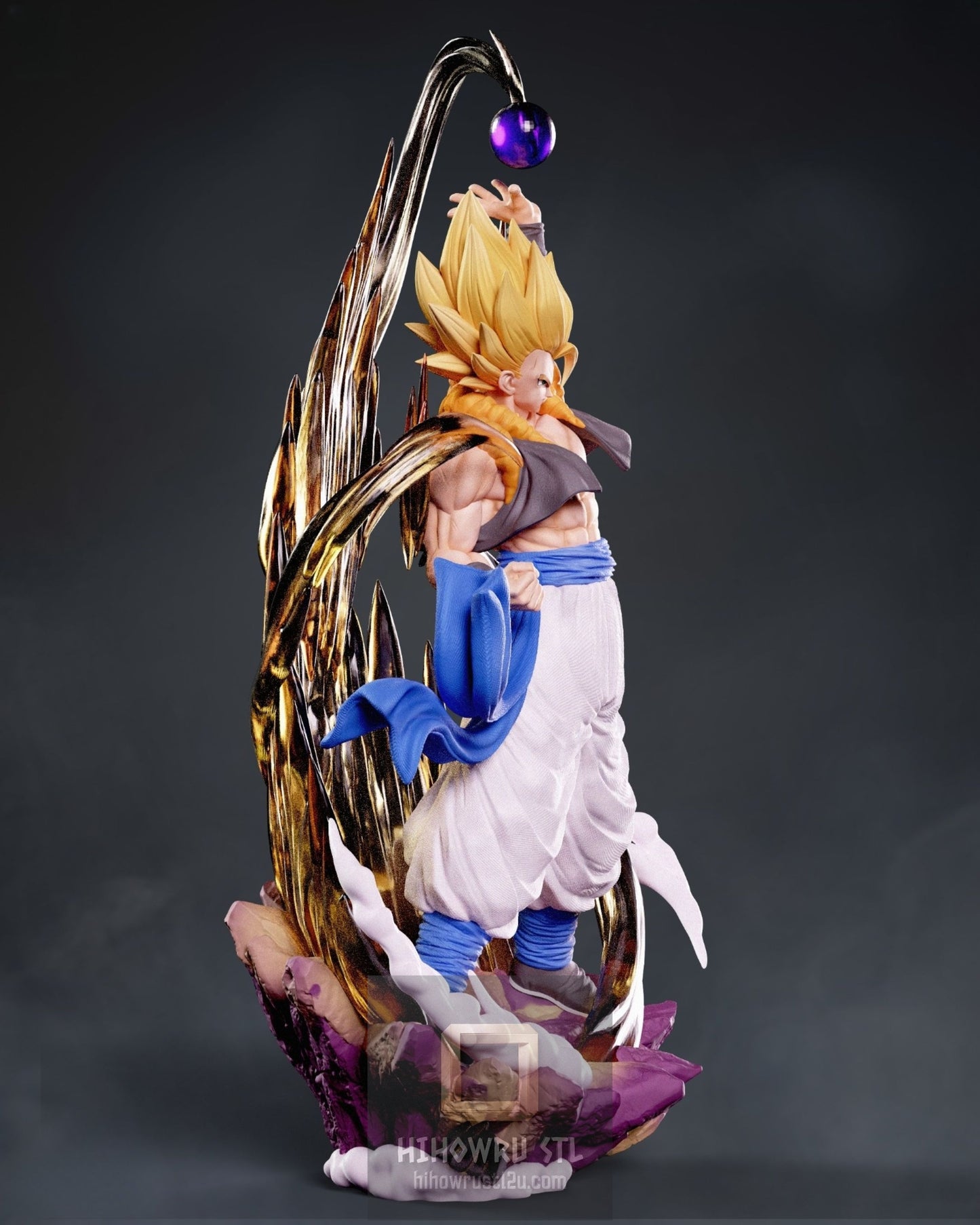 4999 Gogeta - Super Saiyan 2 - STL 3D Print Files