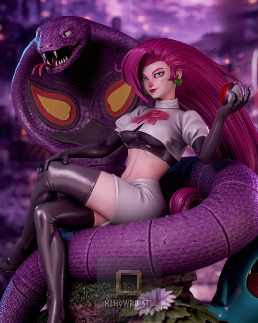 5038 Jessie NSFW - Pokemon - STL 3D Print Files