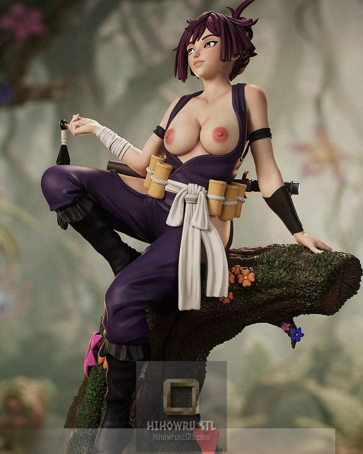 5170 Yuzuriha NSFW - Hell's Paradise - STL 3D Print Files