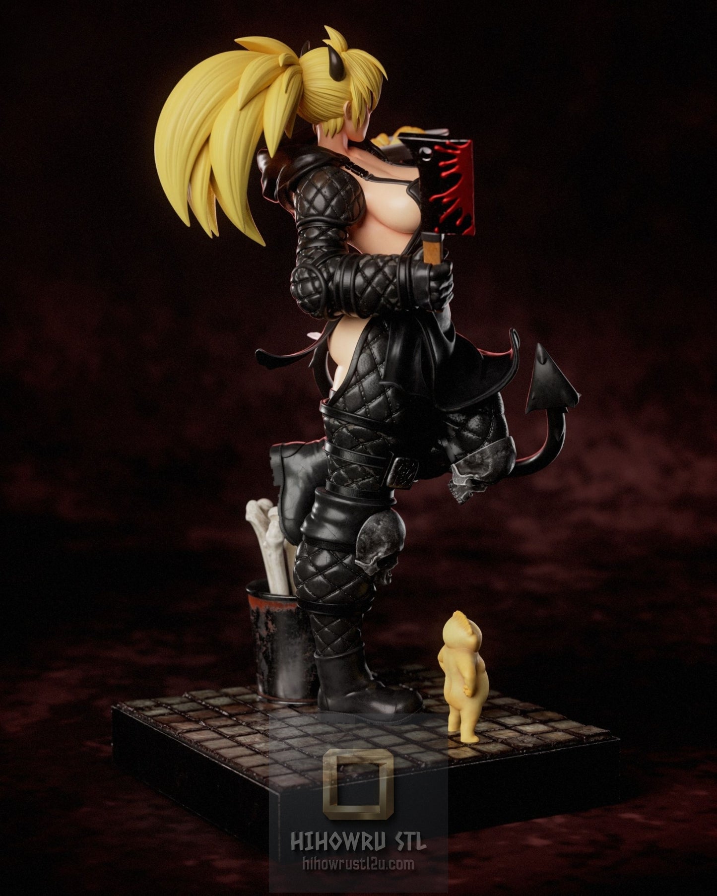 5207 Nikaido NSFW - Dorohedoro - STL 3D Print Files