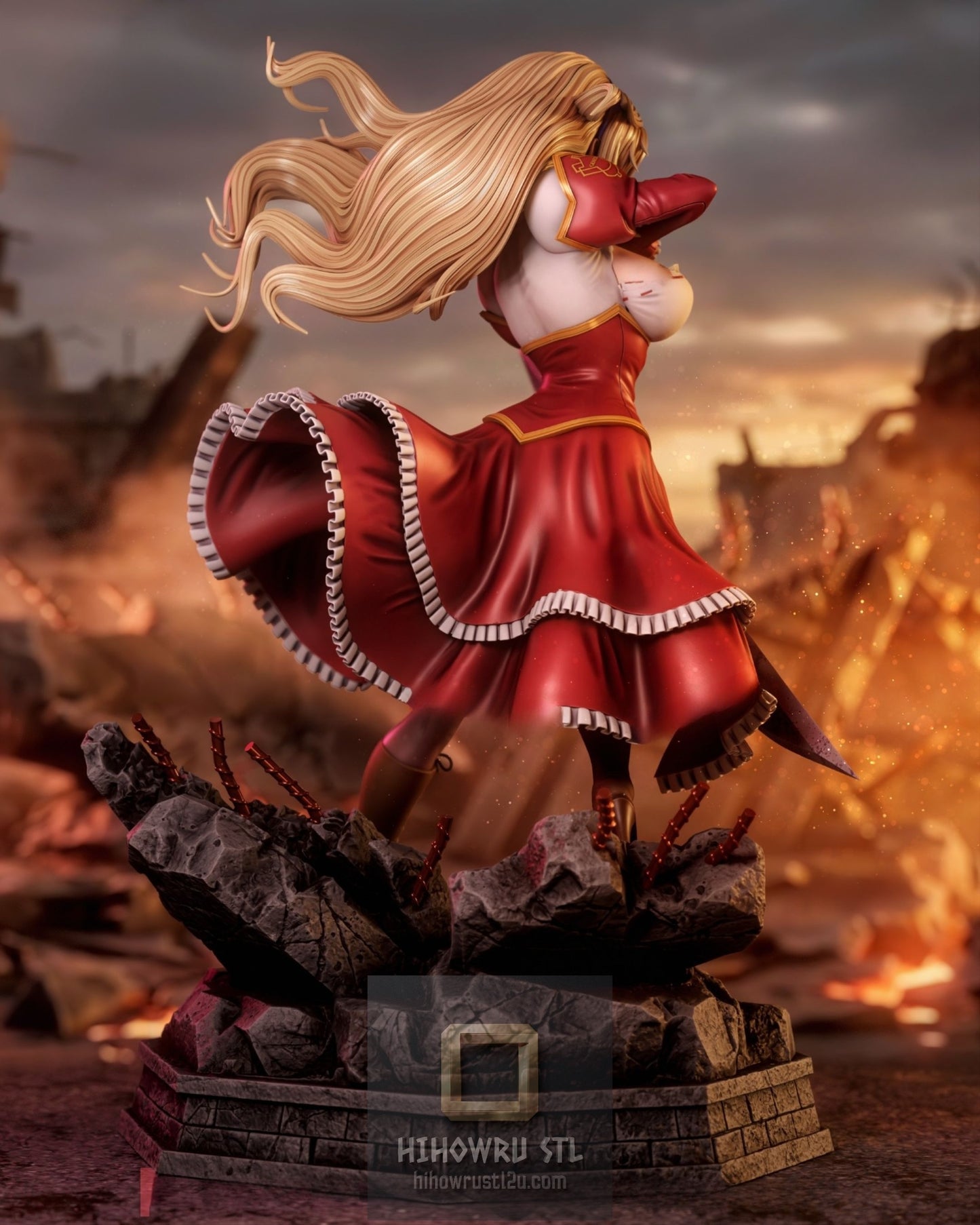 5223 Satellizer L. Bridget NSFW - Freezing - STL 3D Print Files
