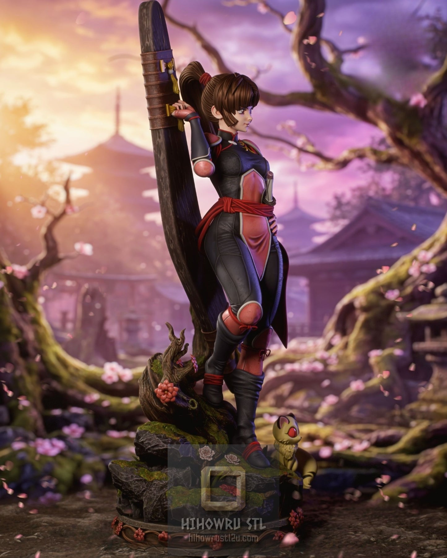 5440 Sango - InuYasha - STL 3D Print Files