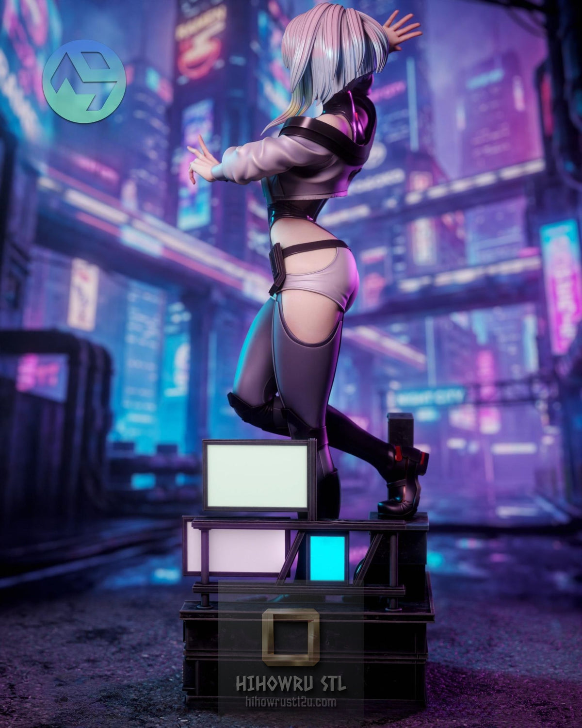 5515 Lucy NSFW - Cyberpunk Edgerunners - STL 3D Print Files
