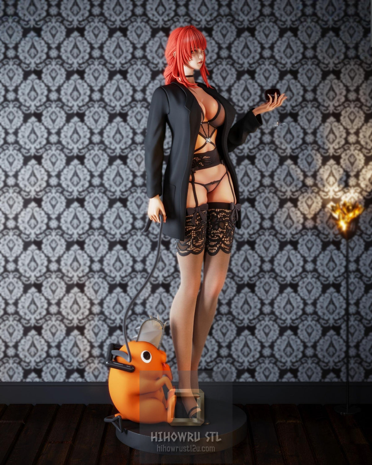 5549 Makima - Chainsaw Man - STL 3D Print Files