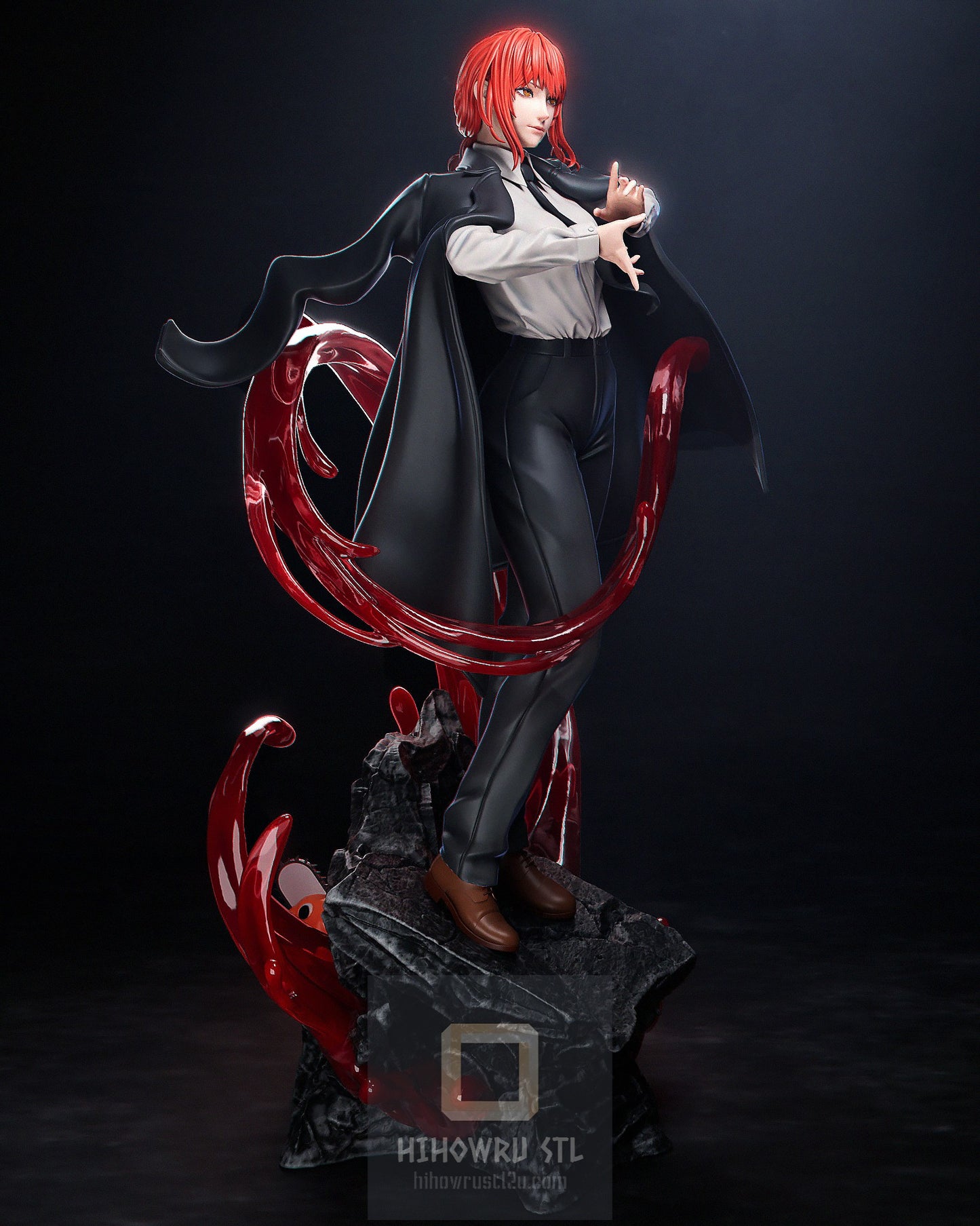 4630 Makima - Chainsaw Man - STL 3D Print Files