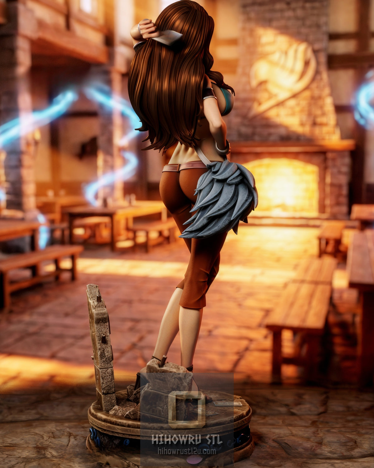 5601 Cana Alberona NSFW - Fairy Tail - STL 3D Print Files