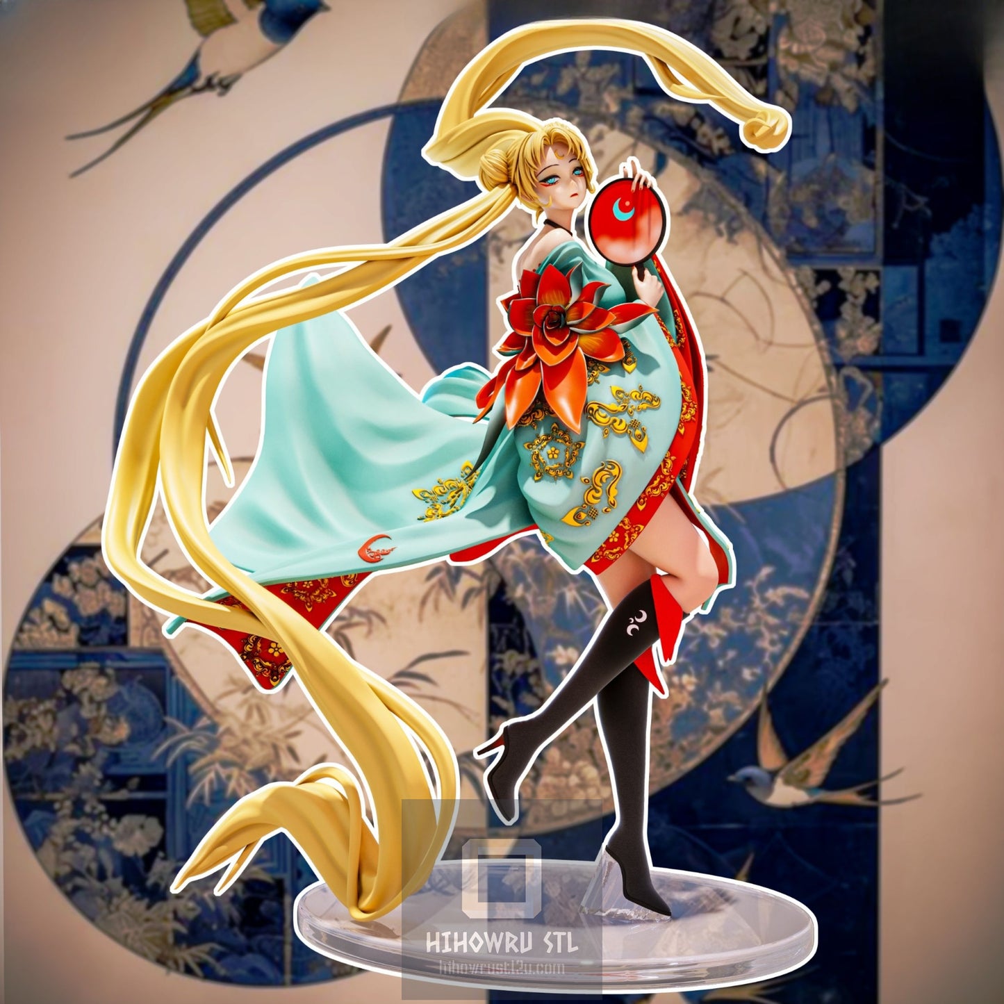 4801 Sailor Moon - Usagi Tsukino - STL 3D Print Files