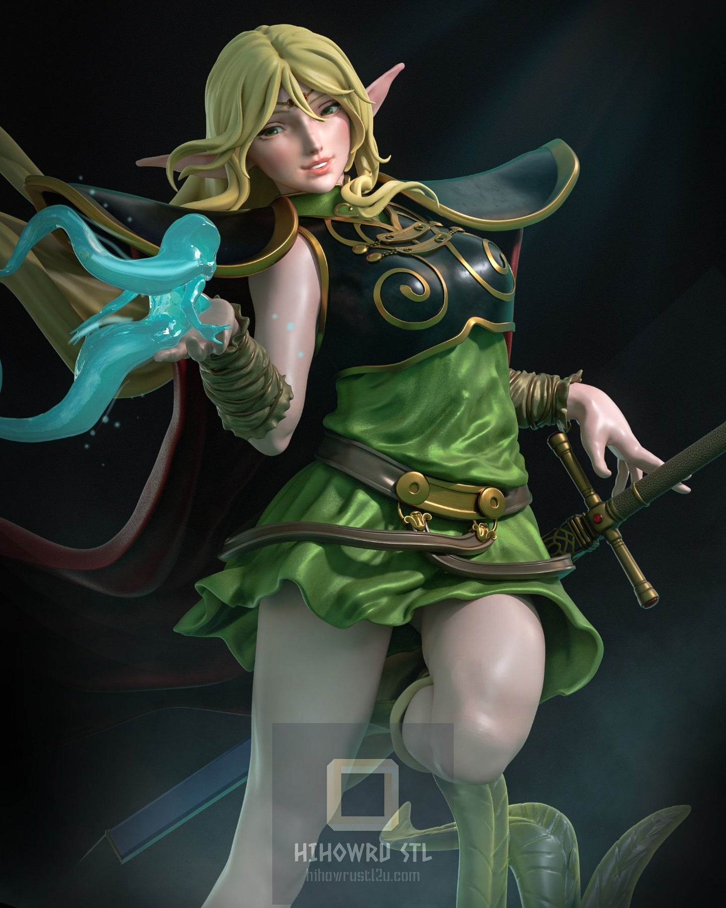 4655 Deedlit NSFW - Record of Lodoss War - STL 3D Print Files
