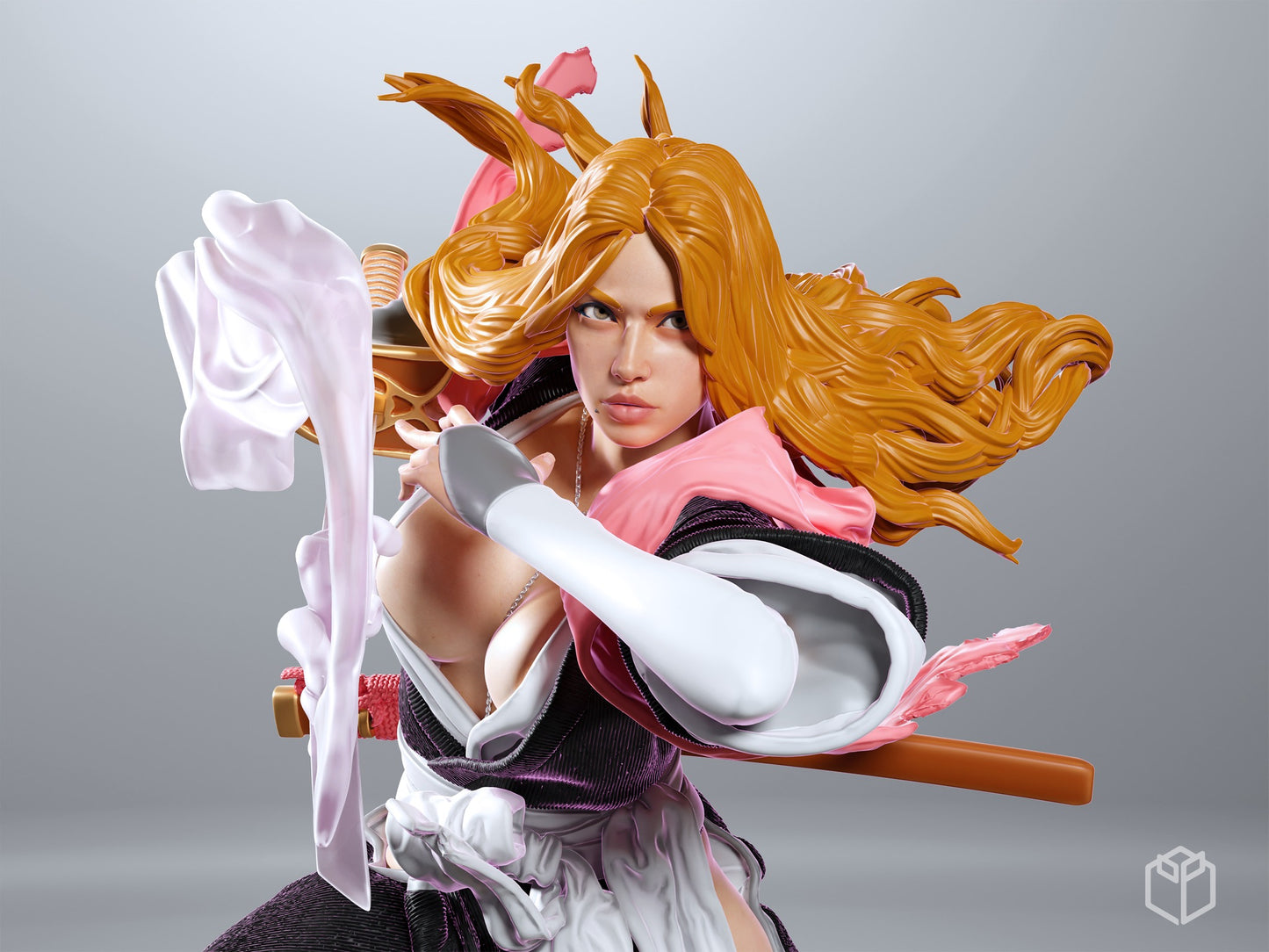 1747 Rangiku Matsumoto - Bleach - STL 3D Print Files