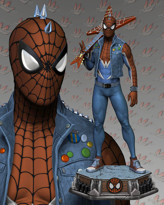 Spider-Punk - Hobart Brown - STL 3D Print Files