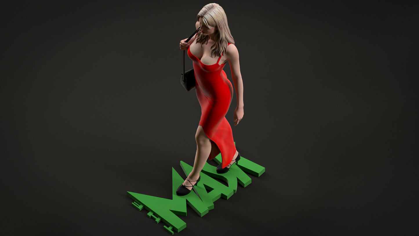 1904 Tina Carlyle - Cameron Diaz - The Mask - STL 3D Print Files