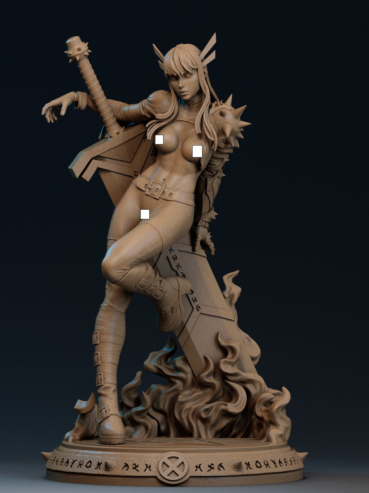 1922 Magik NSFW - X-Men - STL 3D Print Files