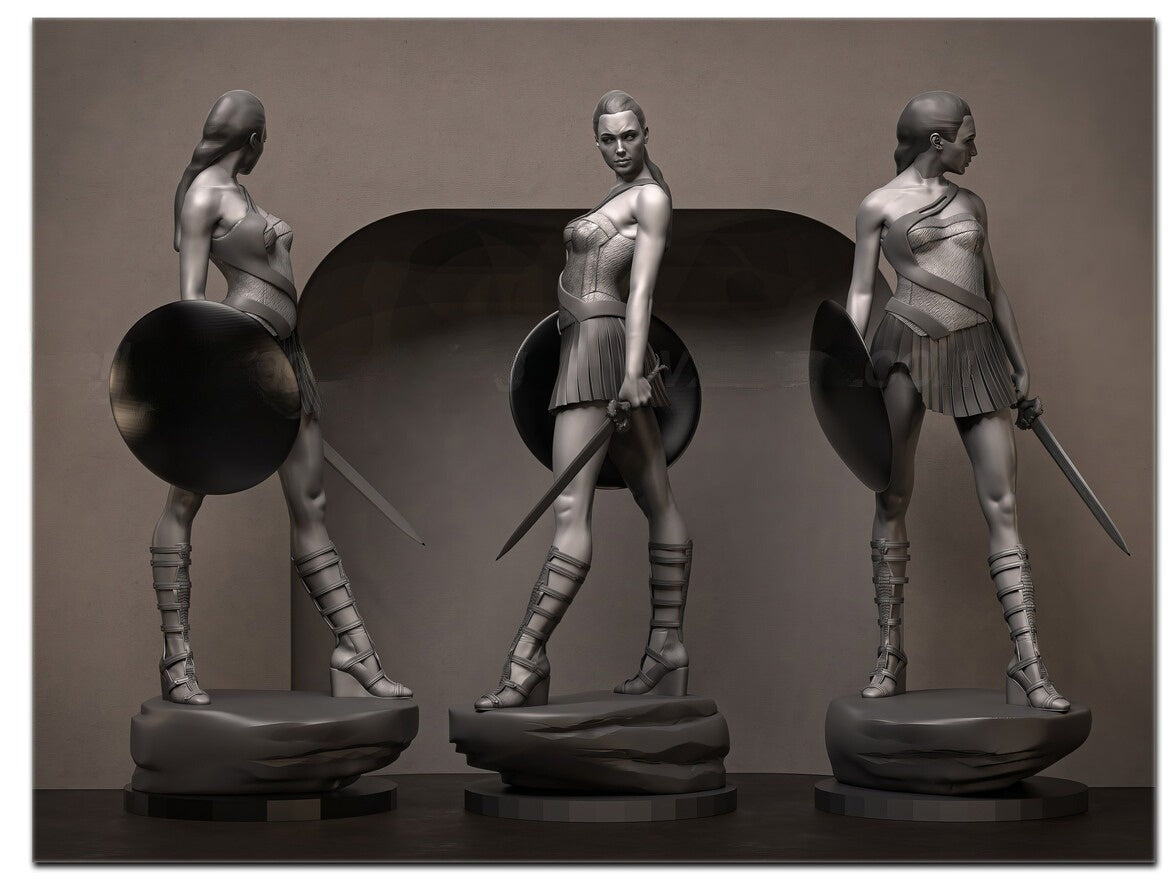 4243 Wonder Woman NSFW - Diana Prince - STL 3D Print Files