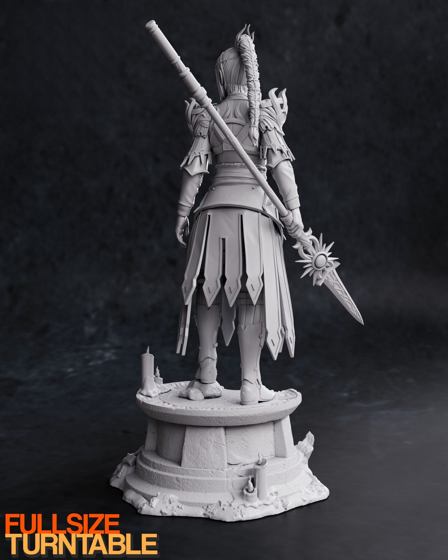 1814 Shadowheart - Baldurs Gate 3 - STL 3D Print Files