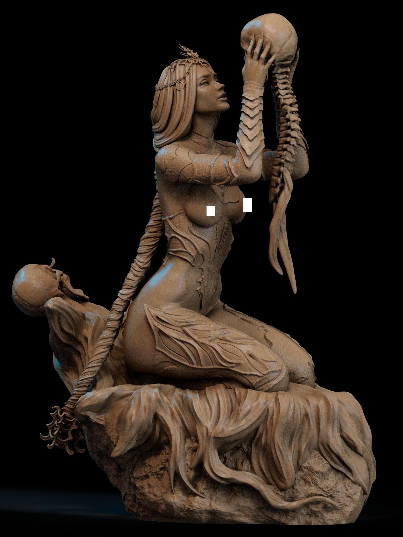 2133 Orin the Red NSFW - Baldurs Gate 3 - STL 3D Print Files