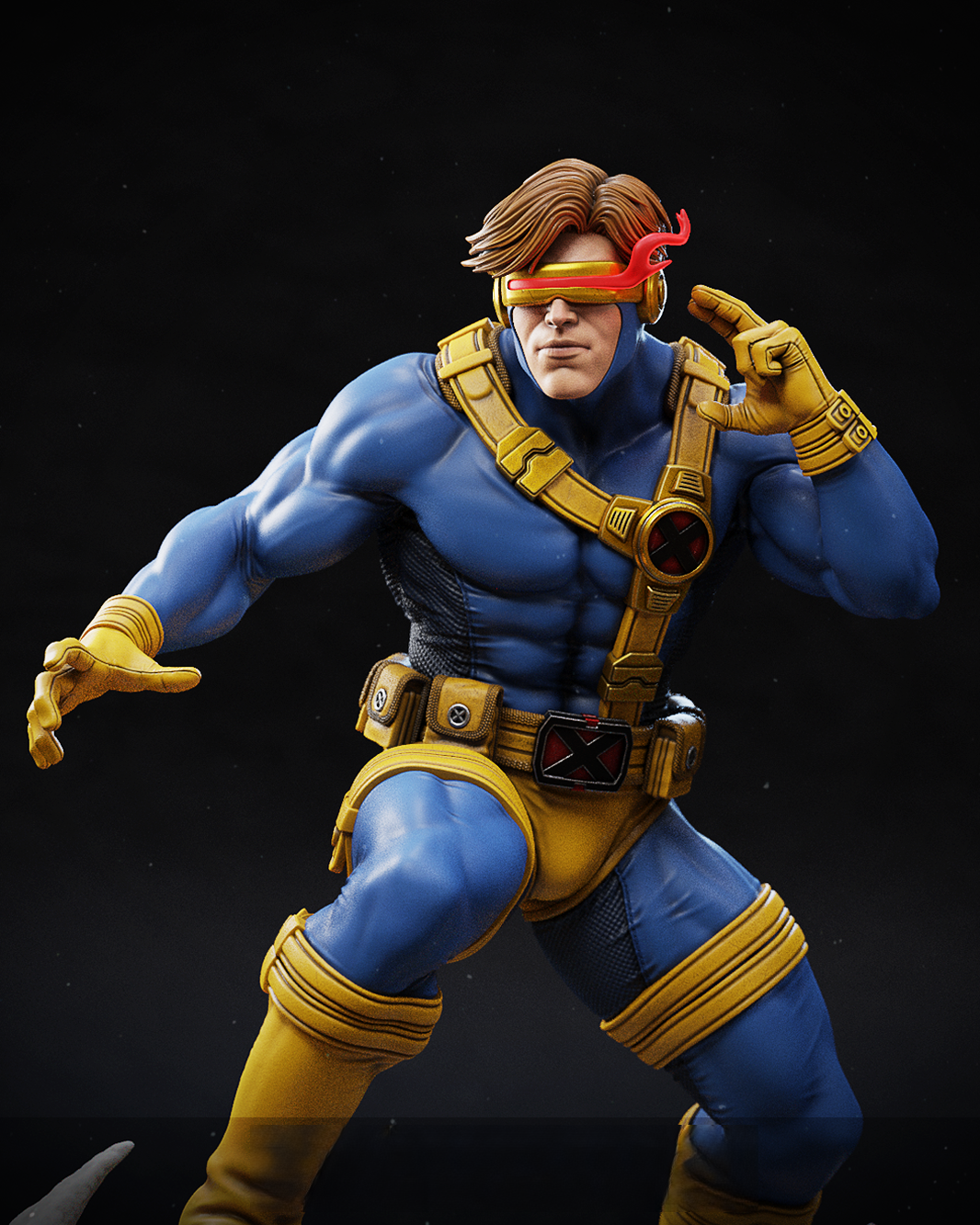 1682 Cyclops - X-Men - STL 3D Print Files