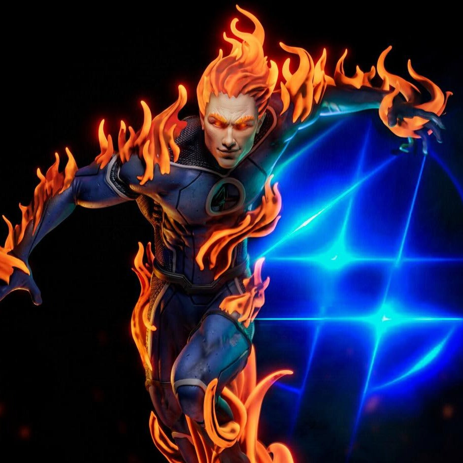 2374 Human Torch - Fantastic Four - STL 3D Print Files