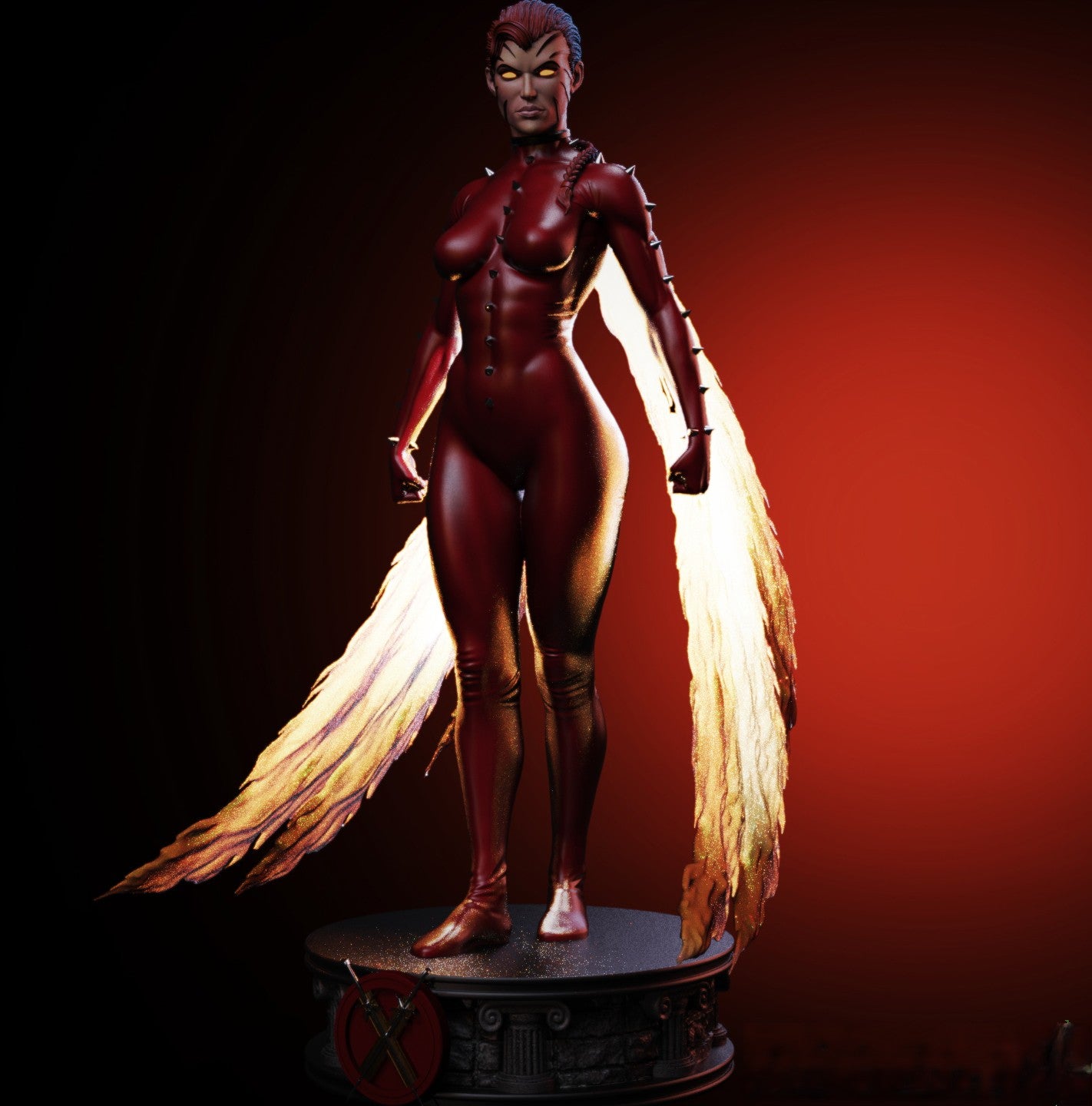 1763 Phoenix - Rachel Summers - Marvel Comics - STL 3D Print Files