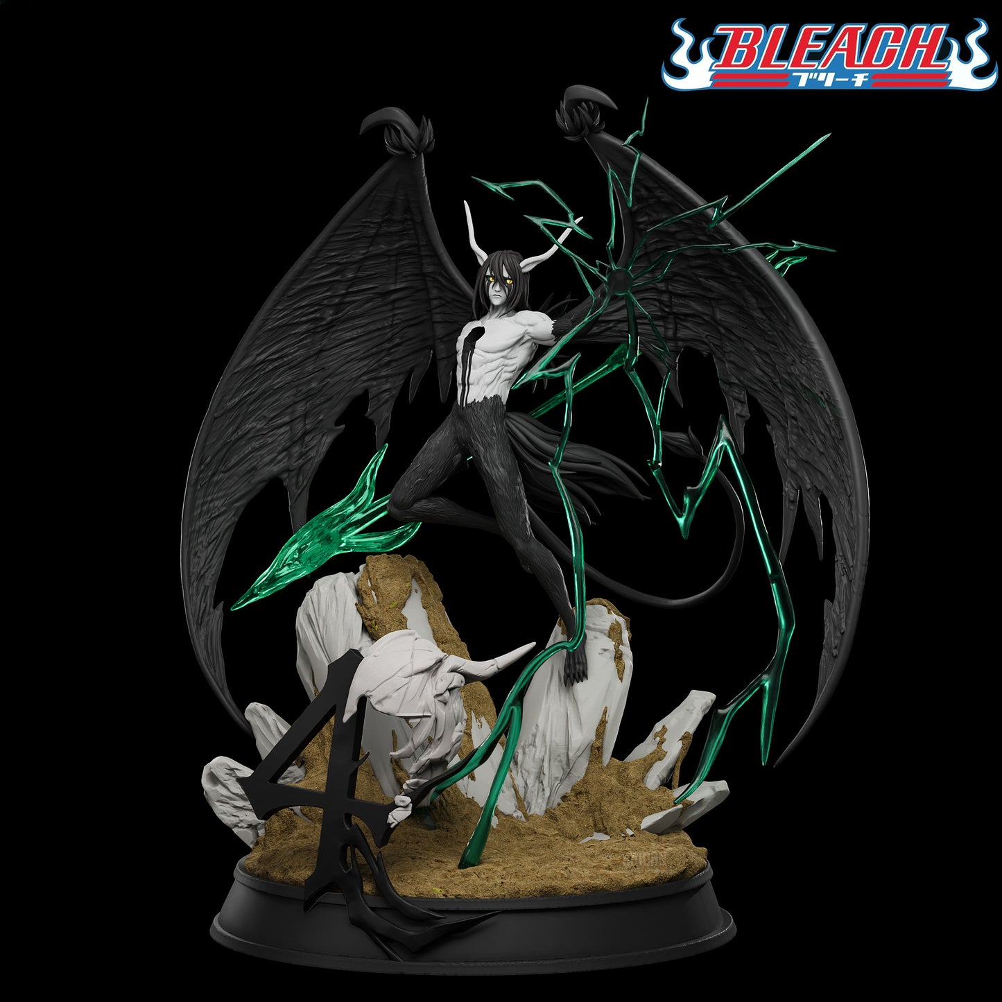 2060 Ichigo Vasto Lorde vs Ulquiorra - Bleach - STL 3D Print Files