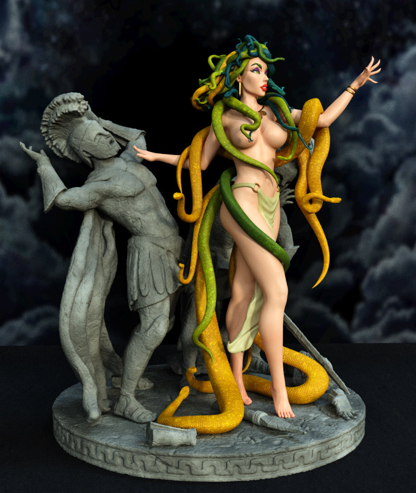 2616 Medusa NSFW - STL 3D Print Files