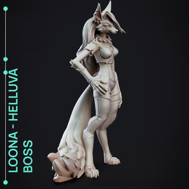 3016 Loona - Helluva Boss - STL 3D Print Files