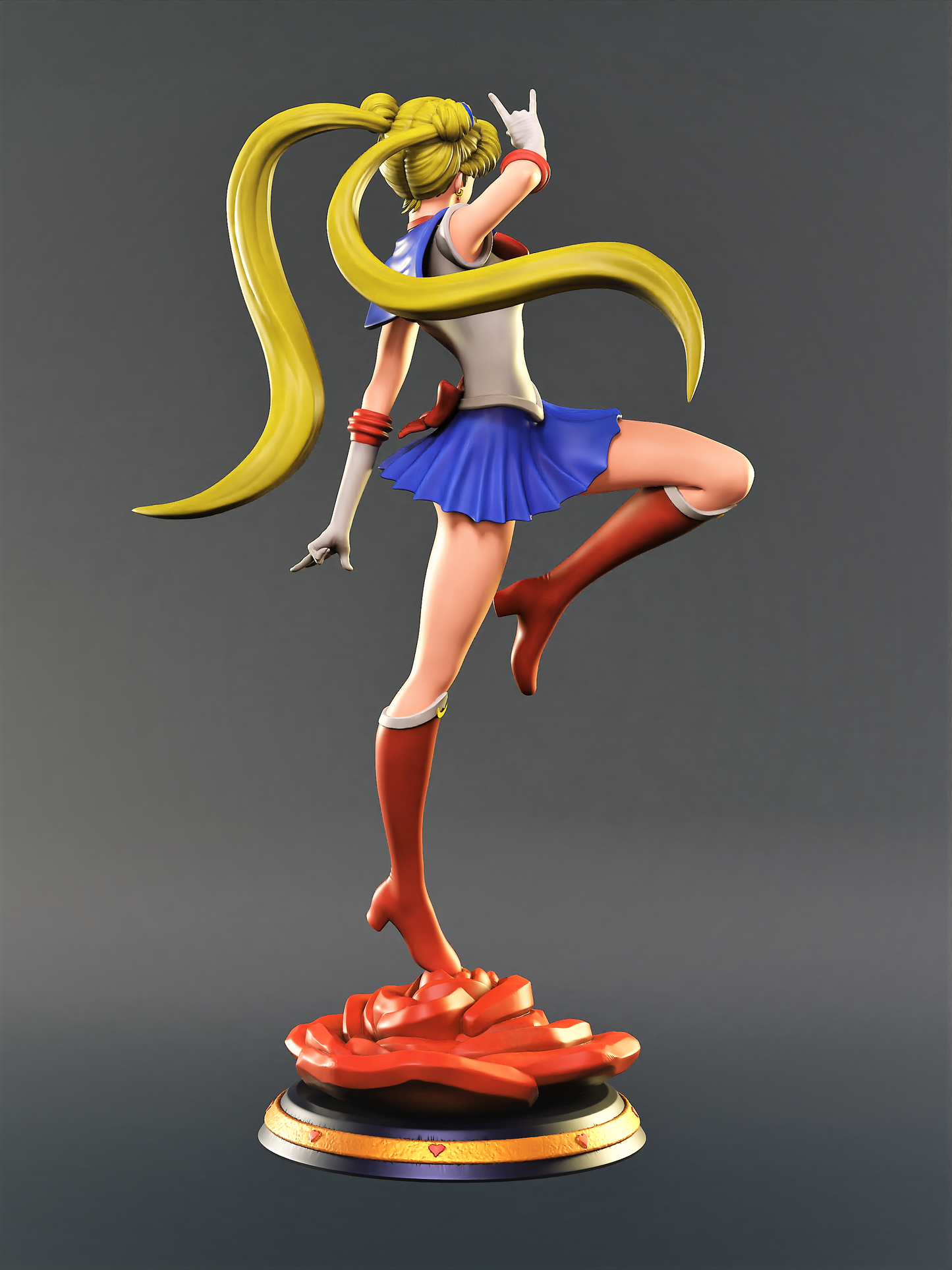 1938 Sailor Moon - Usagi Tsukino - STL 3D Print Files