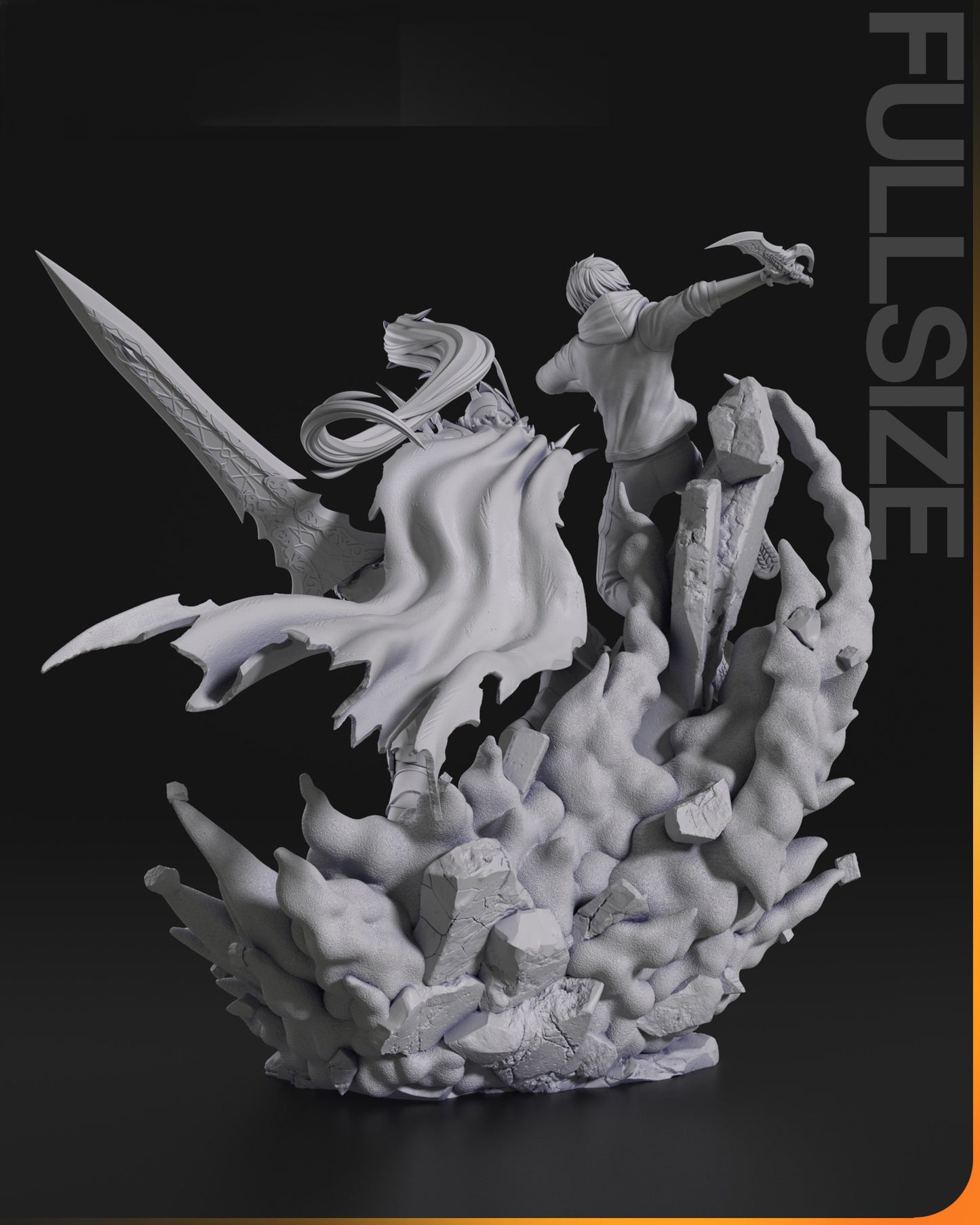 2518 Sung Jinwoo - Solo Leveling - STL 3D Print Files