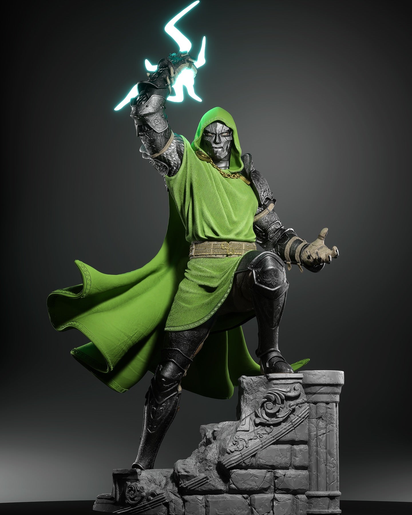 2815 Dr. Doom - Fantastic Four - STL 3D Print Files