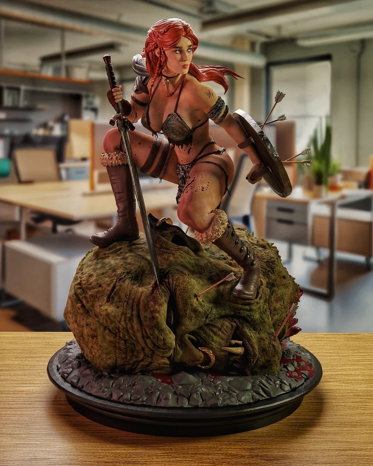 3327 Red Sonja - Marvel Comics - STL 3D Print Files