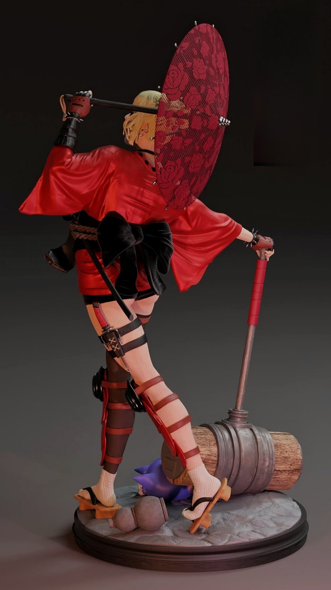 3328 Harley Quinn Geisha - DC Comics - STL 3D Print Files