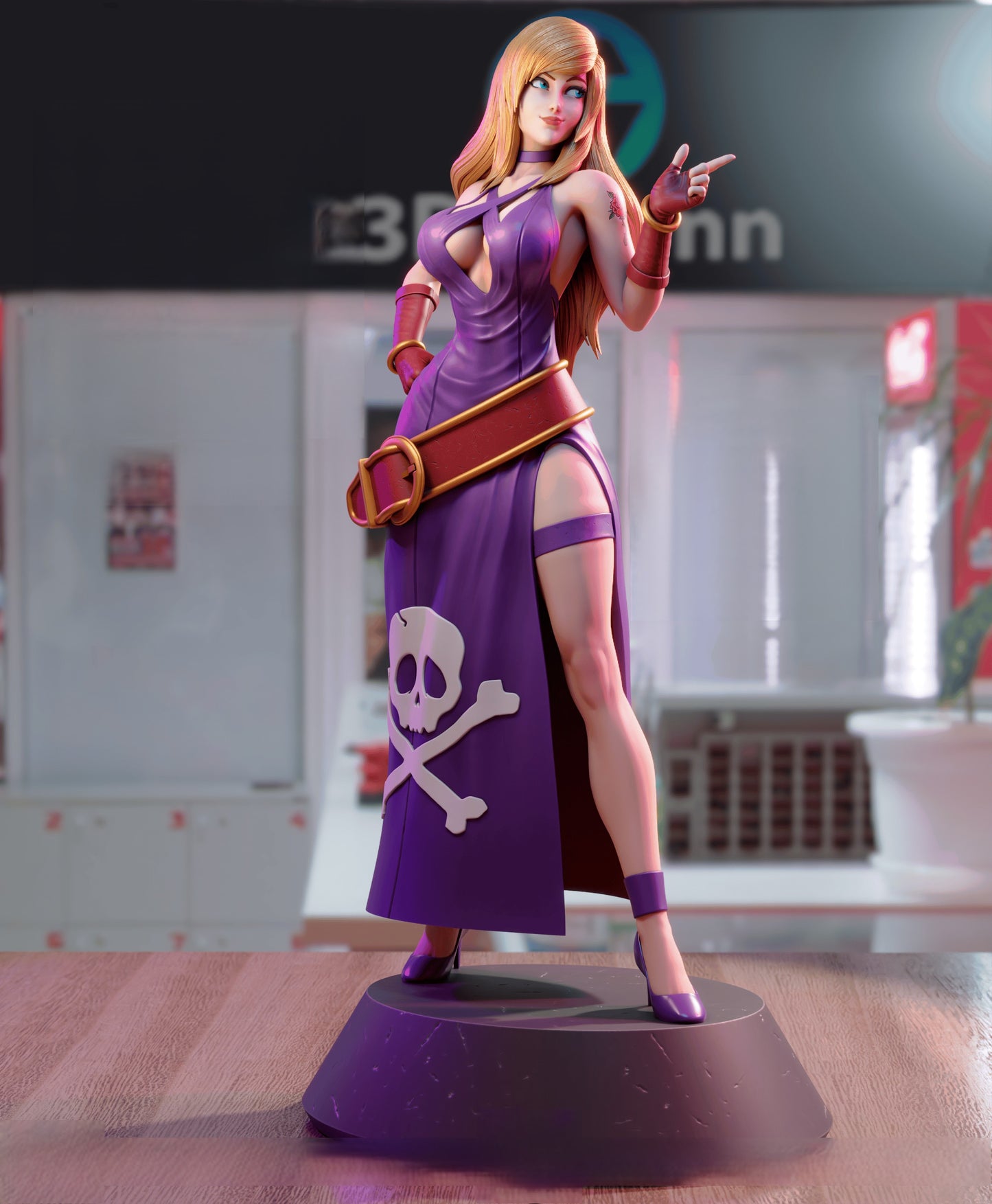 B.JENET - THE KING OF FIGHTERS - STL 3D Print Files