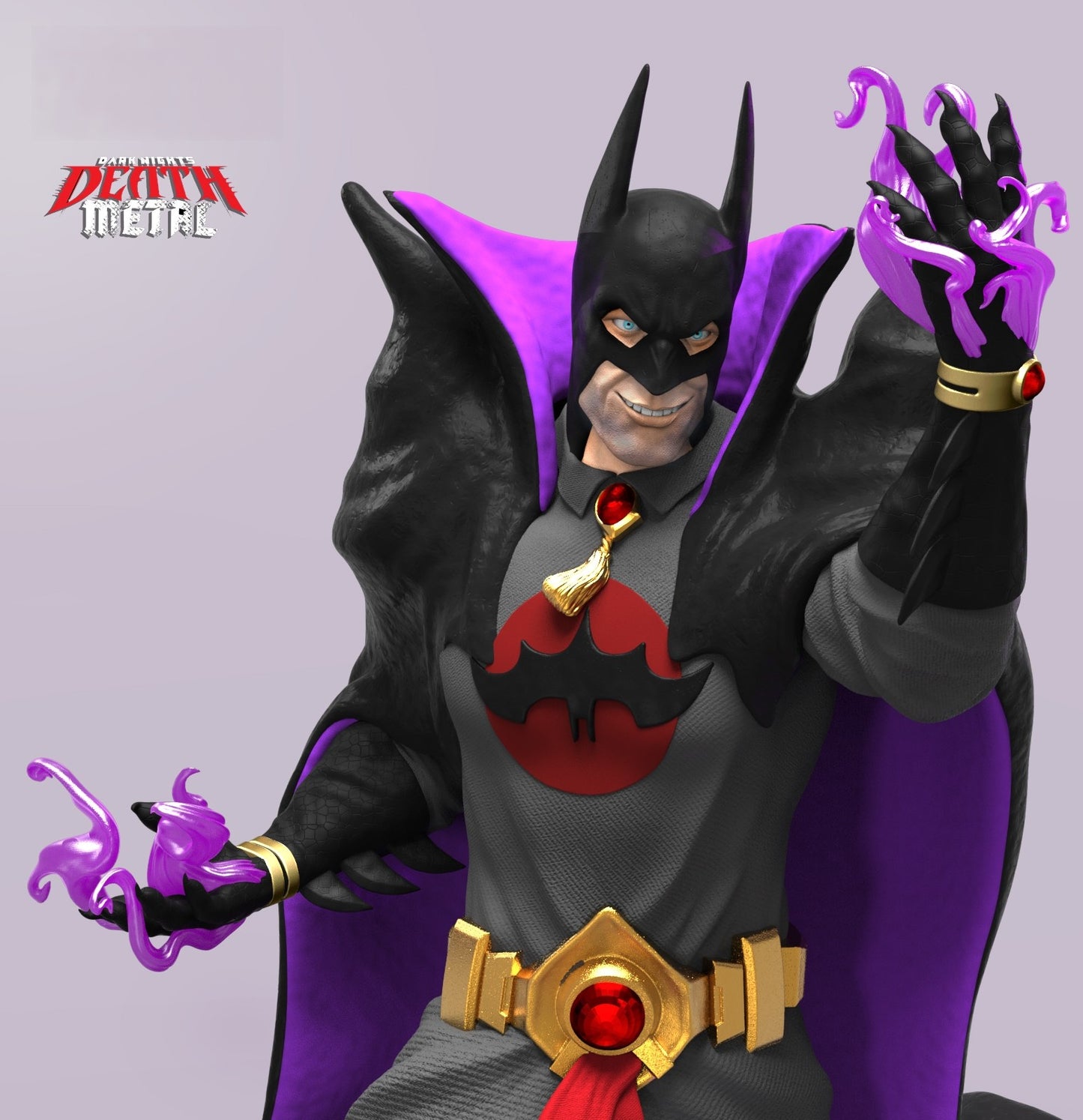 1946 Batmage - Dark Multiverse - Death Metal - STL 3D Print Files