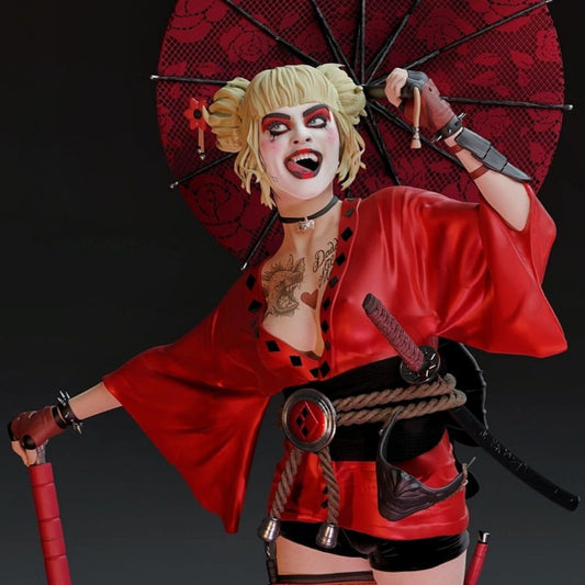 3328 Harley Quinn Geisha - DC Comics - STL 3D Print Files