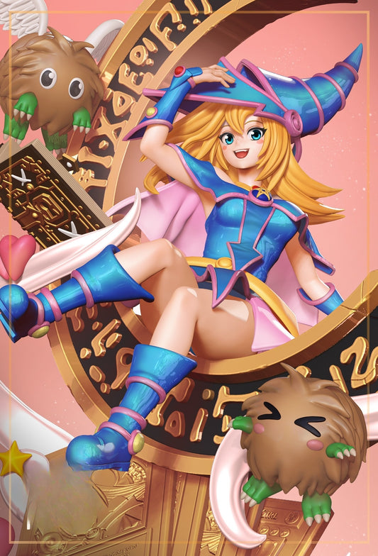 3179 Dark Magician Girl - Yu-Gi-Oh! - STL 3D Print Files