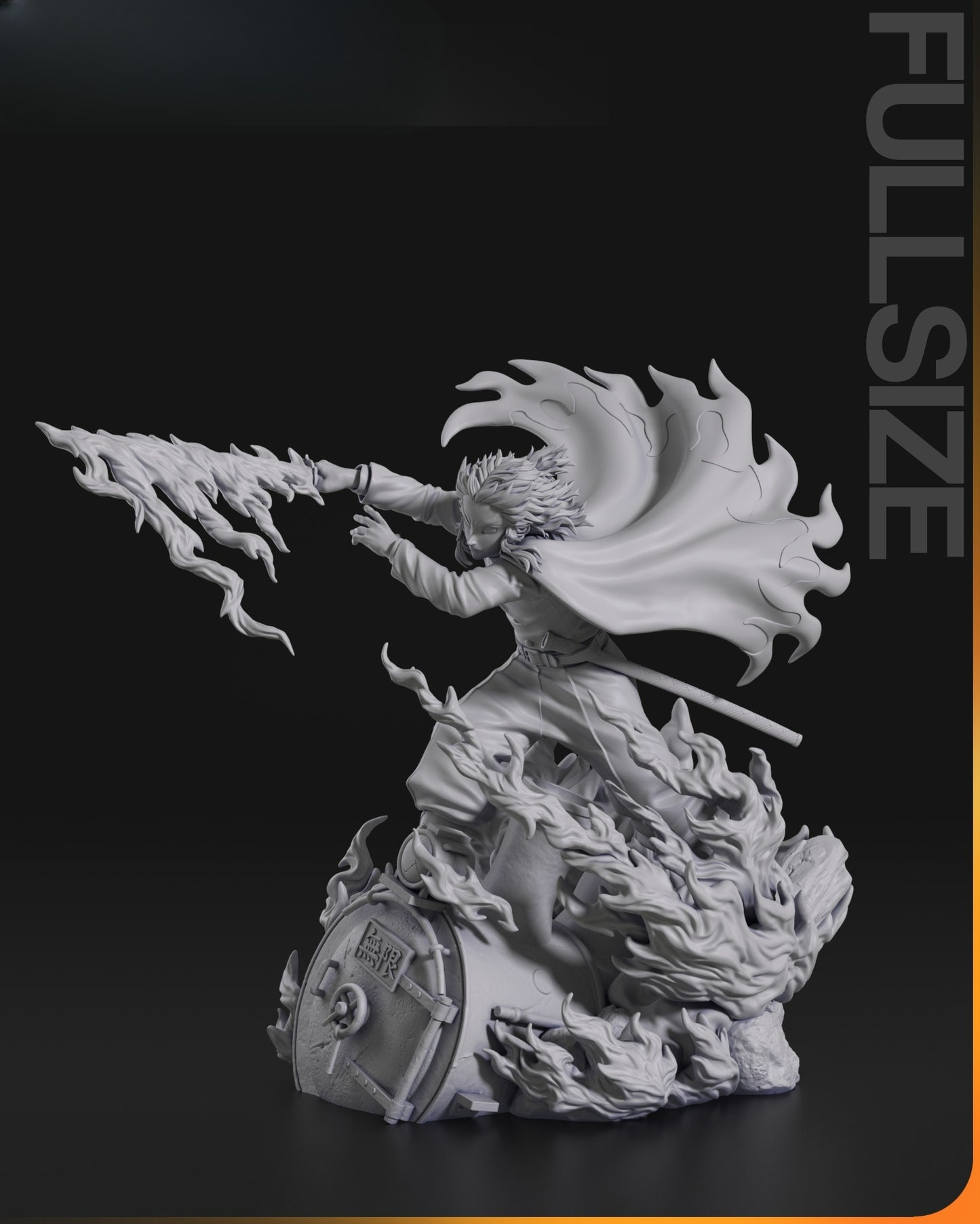 3197 Kyojuro Rengoku - Demon Slayer - STL 3D Print Files